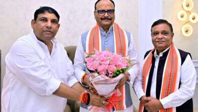 Photo of उप मुख्यमंत्री बृजेश पाठक शहर विधायक संजीव शर्मा के आवास पर पहुंचे