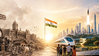 Photo of अब भारत सिर्फ़ बाजार नहीं,वैश्विक शक्ति का केंद्र :शेयर बाजार,निवेश, अंतरिक्ष और ब्रिक्स से 2047 की निर्णायक छलांग