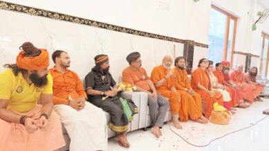 Photo of हिंदू जागो, घर बेटी अस्तित्व बचाओ पदयात्रा हापुड़ पहुंची