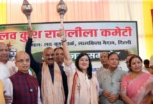 Photo of लव कुश रामलीला कमेटी का भूमि पूजन समारोह लाल किला मैदान पर संपन्न हुआ