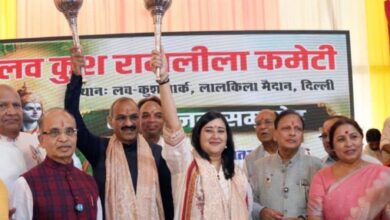 Photo of लव कुश रामलीला कमेटी का भूमि पूजन समारोह लाल किला मैदान पर संपन्न हुआ