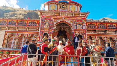 Photo of बदरीनाथ धाम के कपाट शीतकाल के लिए 16 नवंबर 2026 को बंद होंगे