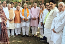 Photo of भाजपा प्रत्याशी दिनेश कुमार गोयल के द्वारा अपार जनसमूह के साथ किया गया नामांकन