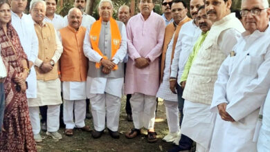 Photo of भाजपा प्रत्याशी दिनेश कुमार गोयल के द्वारा अपार जनसमूह के साथ किया गया नामांकन