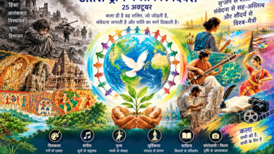 Photo of कलाकार हैं स्वप्नद्रष्टा और शांतिपूर्ण भविष्य के शिल्पी