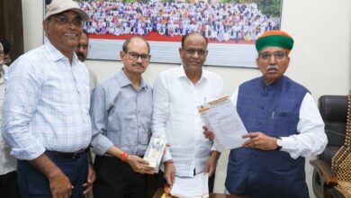 Photo of राजस्थानी भाषा को संविधान की आठवीं अनुसूची में सम्मिलित करने हेतु केंद्रीय विधि मंत्री से भेंट