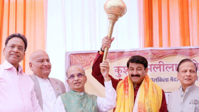 Photo of लव कुश रामलीला – एक्टर, सिंगर, सांसद मनोज तिवारी प्रभु श्रीराम को करवायेंगे नैयां पार