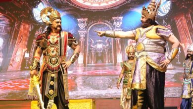 Photo of सैकड़ो हाथियों की चिघाड़, शेर की दहाड़ से जगा कुंभकरण